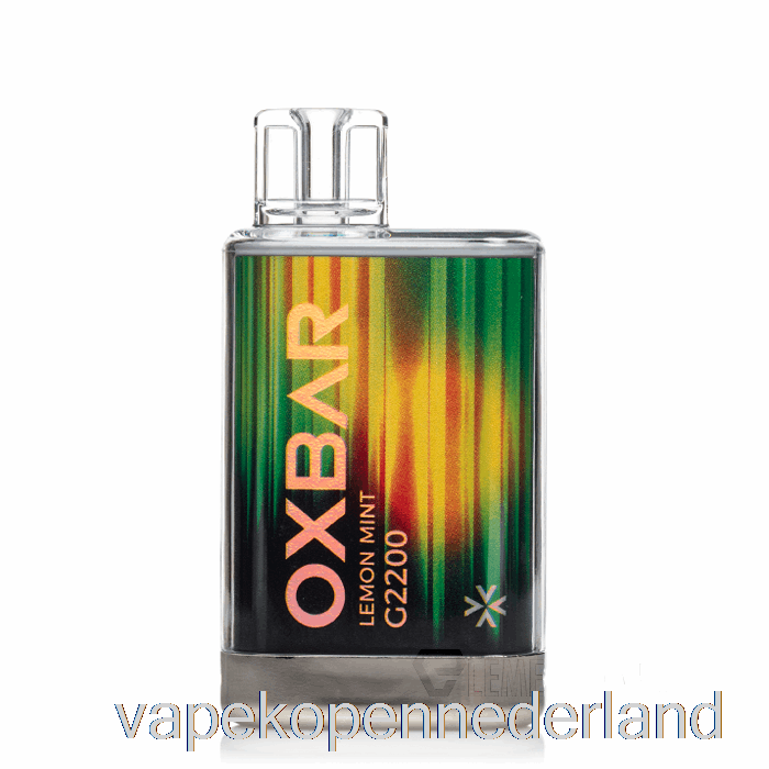 Vape Nederland Oxbar G2200 Wegwerp Citroenmunt